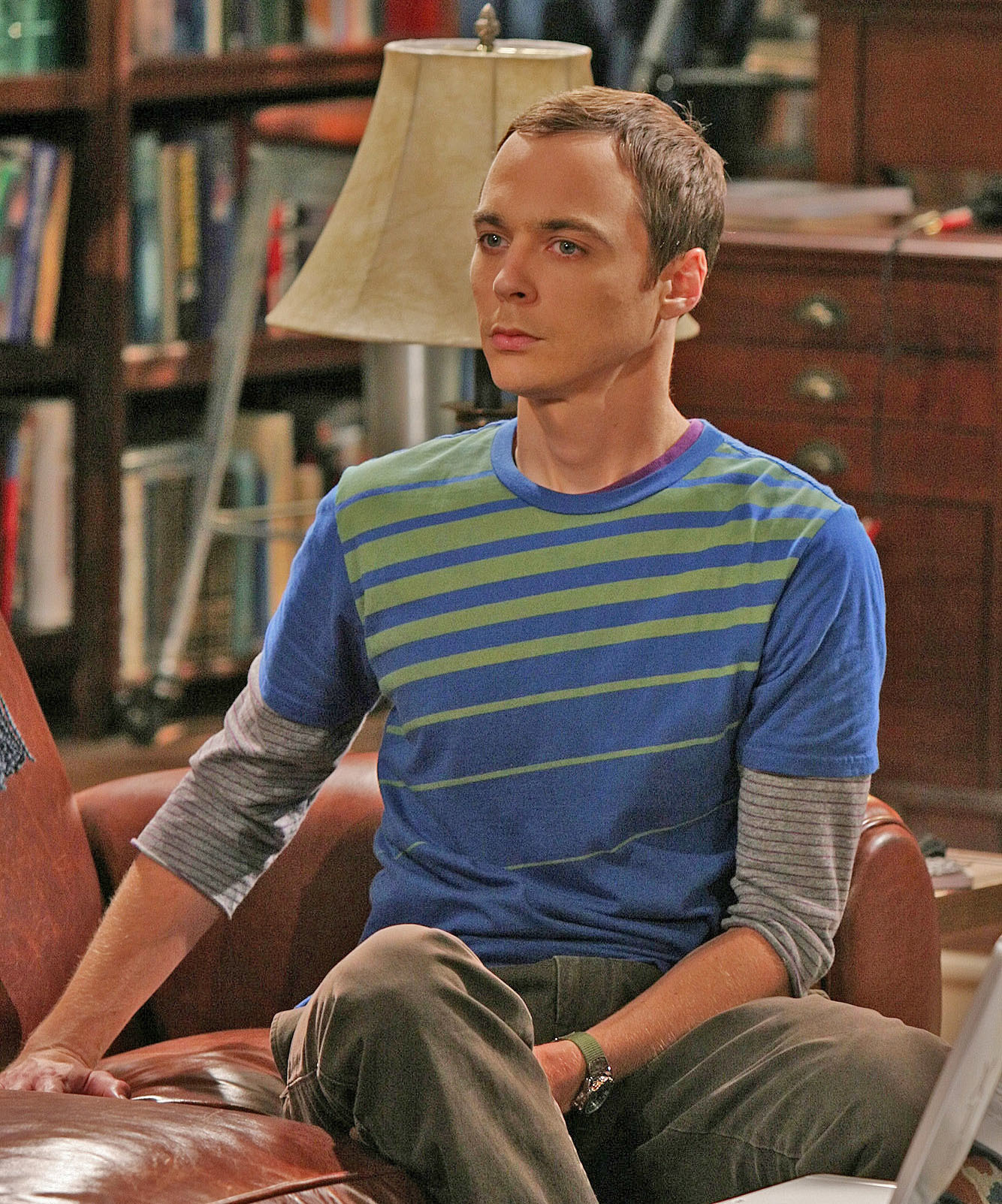 Jim Parsons en la teoría del Big Bang (Crédito: SIPA USA / PA Images)