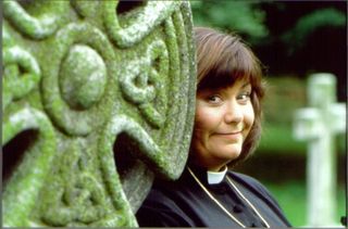 Dawn French as Geraldine Grainger in The Vicar of Dibley