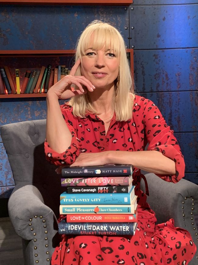 Sara Cox on her new BBC2 book club Between The Covers What to Watch