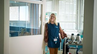 Sian Reese-Williams as Jodie Rodgers in Holby City