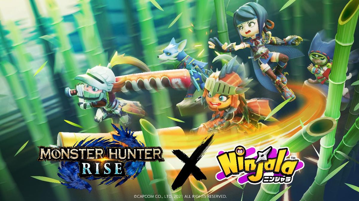 Ninjala X Monster Hunter Rise Collaboration