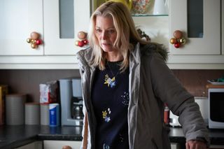 Kathy wants her family together for Christmas in EastEnders