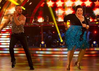 Lisa Riley on Strictly Come Dancing