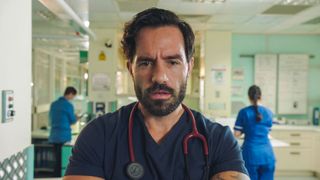 Ramin Karimloo plays Kian in Holby City