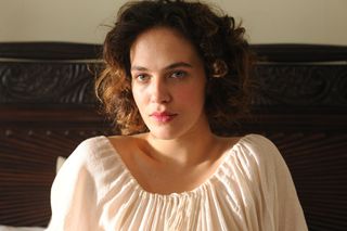 Jessica Brown Findlay as Charlotte Wells in Harlots BBC