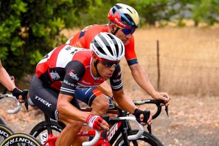 Richie Porte in action during stage 4 at the Tour Down Under