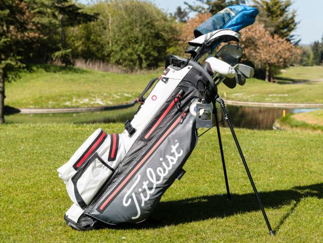 will a golf tour bag fit on a trolley