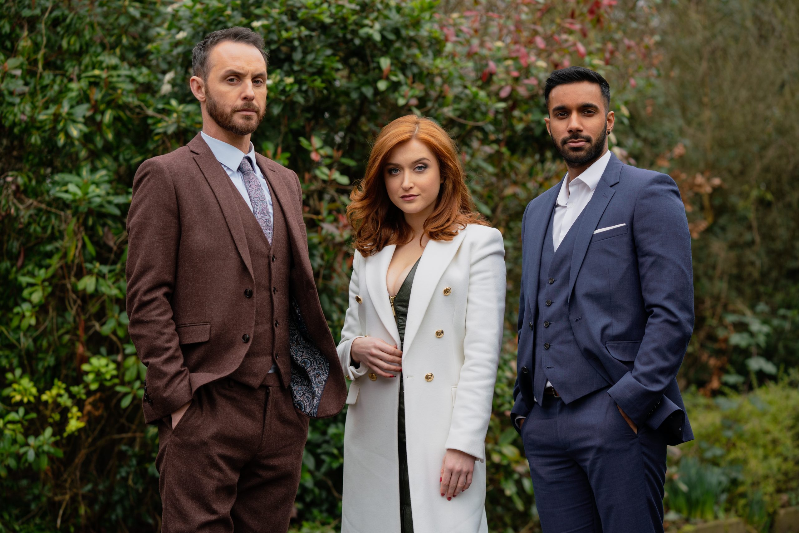 Verity Hutchinson, Sami Maalik and James Nightingale