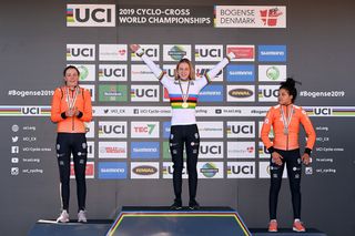 U23 Women - Dutch control podium at women's U23 Cyclo-cross Worlds 