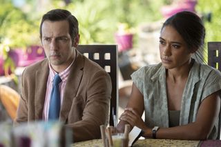 Death in Paradise season 10 Neville and Florence