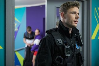 PC George Kiss at Hollyoaks High