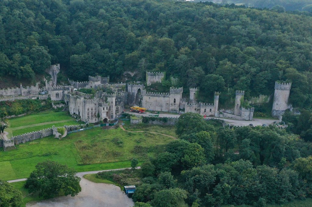 I&#039;m A Celebrity 2020 location Castell Gwyrch in North Wales