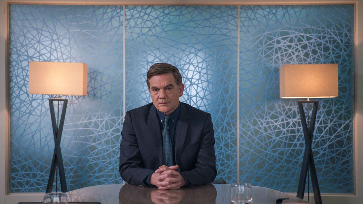 Holby Guy Self (John Michie) disciplinary hearing