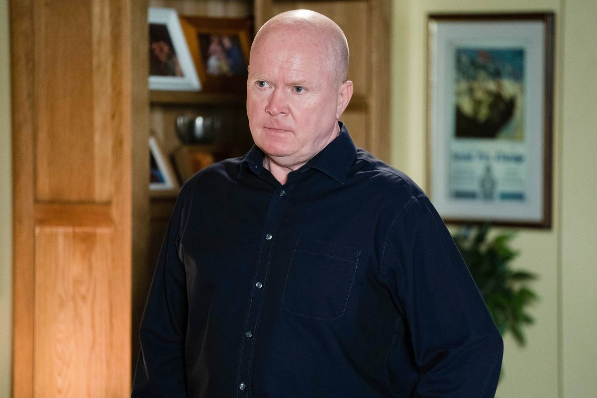 Phil is working on a plan in EastEnders