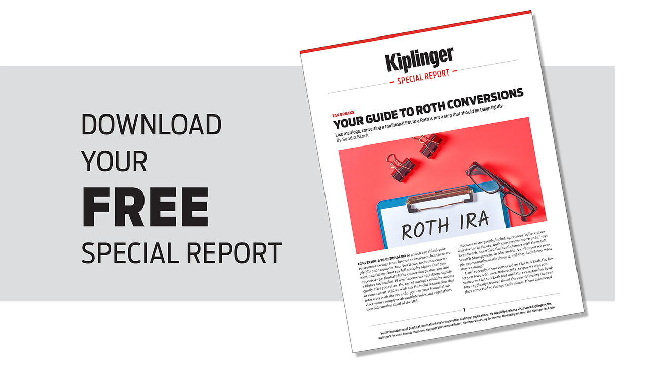 Image of Kiplinger&amp;#039;s special report on Roth conversions