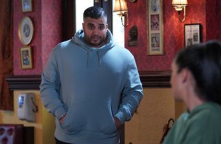 Jags announces his relationship in EastEnders