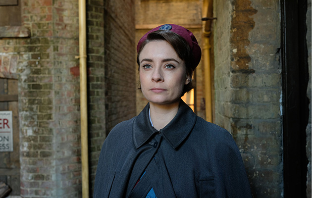 Call the Midwife character Valerie, looking sad