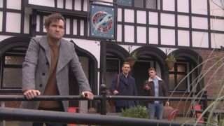 Dean and George in Hollyoaks