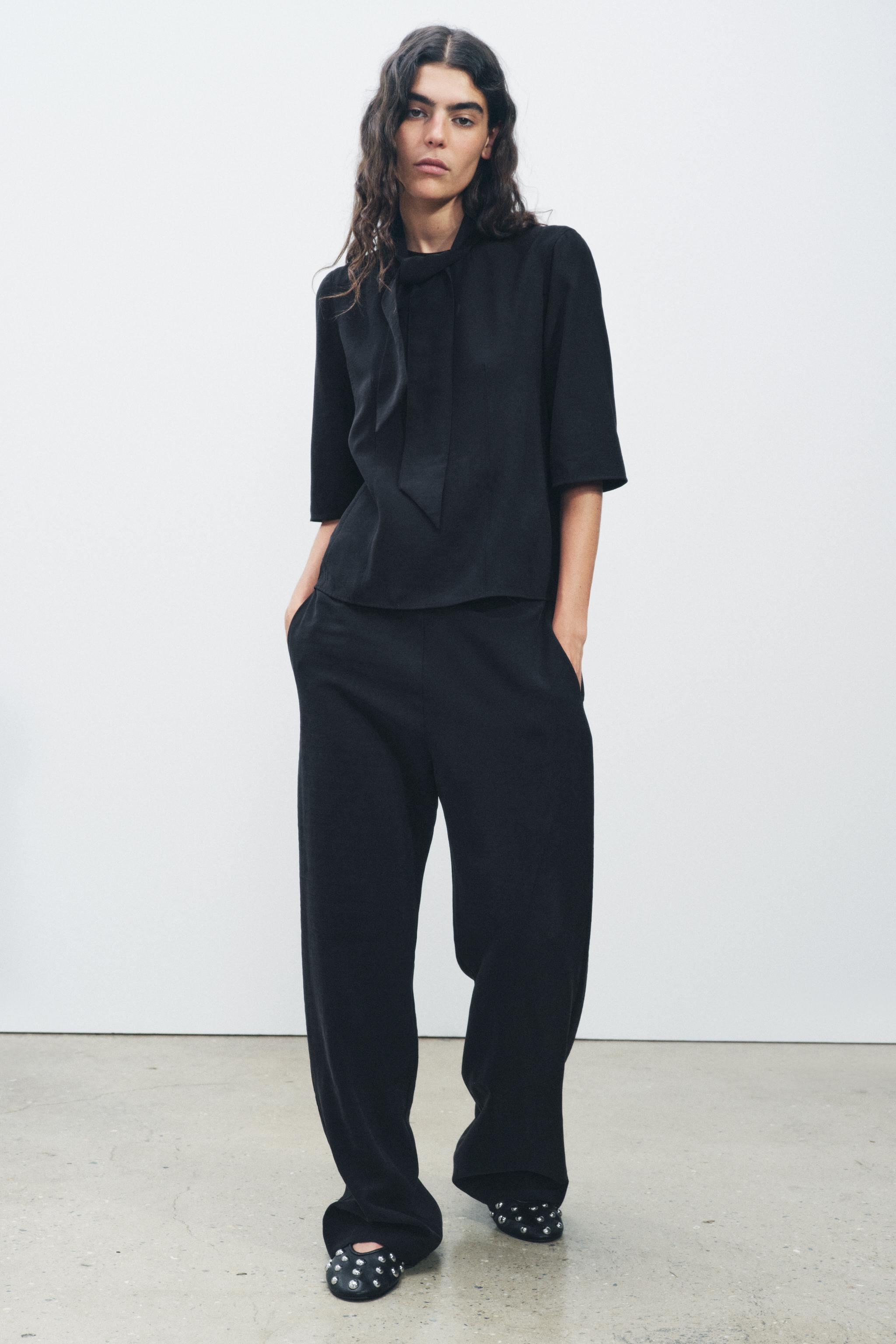 Zw Collection Scarf Top