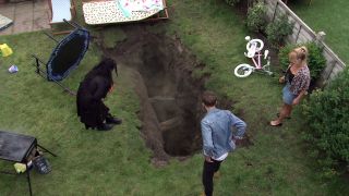 Coronation Street spoilers: A sink hole appears in David Platt’s garden!