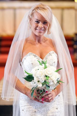 Grace Black wedding with Trevor in Hollyoaks