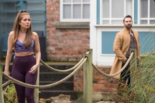 Week 3 Maxine Minniver and Brad in Hollyoaks