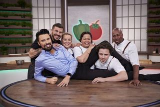 Ready Steady Cook Rylan and Chefs