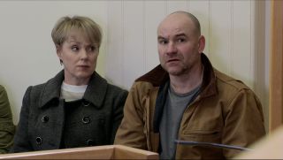 Sally and Tim in Coronation Street