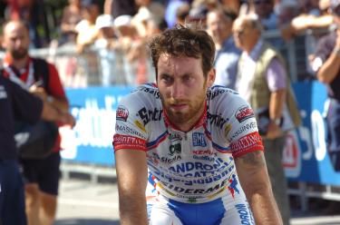 Francesco Ginanni (Androni) after the finish
