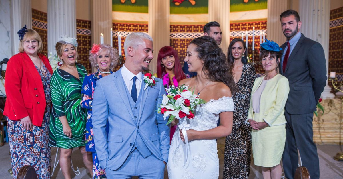 Cleo McQueen wedding day