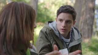 Ollie opens up to Rosa during a walk in the park