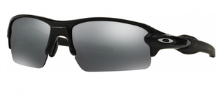 Oakley Flak 2.0 Sunglasses in black, on a white background