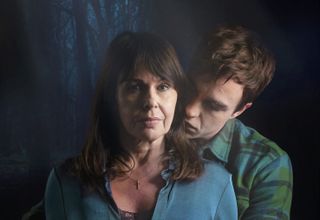 Julie Graham as Rosalie and Nico Mirallegro as Jed in Penance