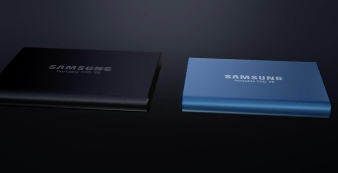 Samsung T5 Portable SSD Promo Shot