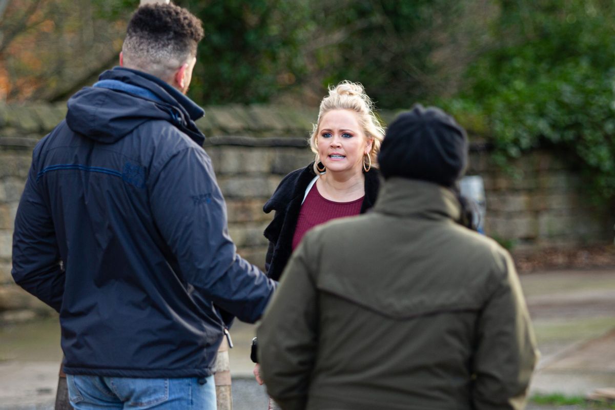 Emmerdle, Tracy Metcalfe, Nate Robinson, Moira Dingle