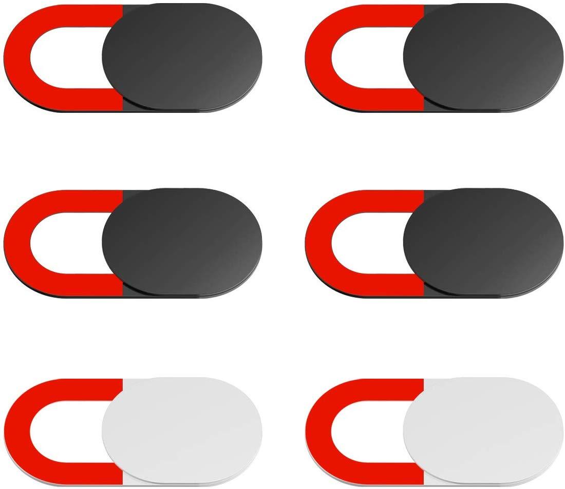 KIWI design Webcam Cover, 6 Pack